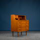 Vintage Danish Teak Secretaire 1960s