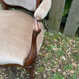 Louis XV armchair, late 19th century.