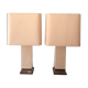 Paire de lampes Jean Claude Mahey