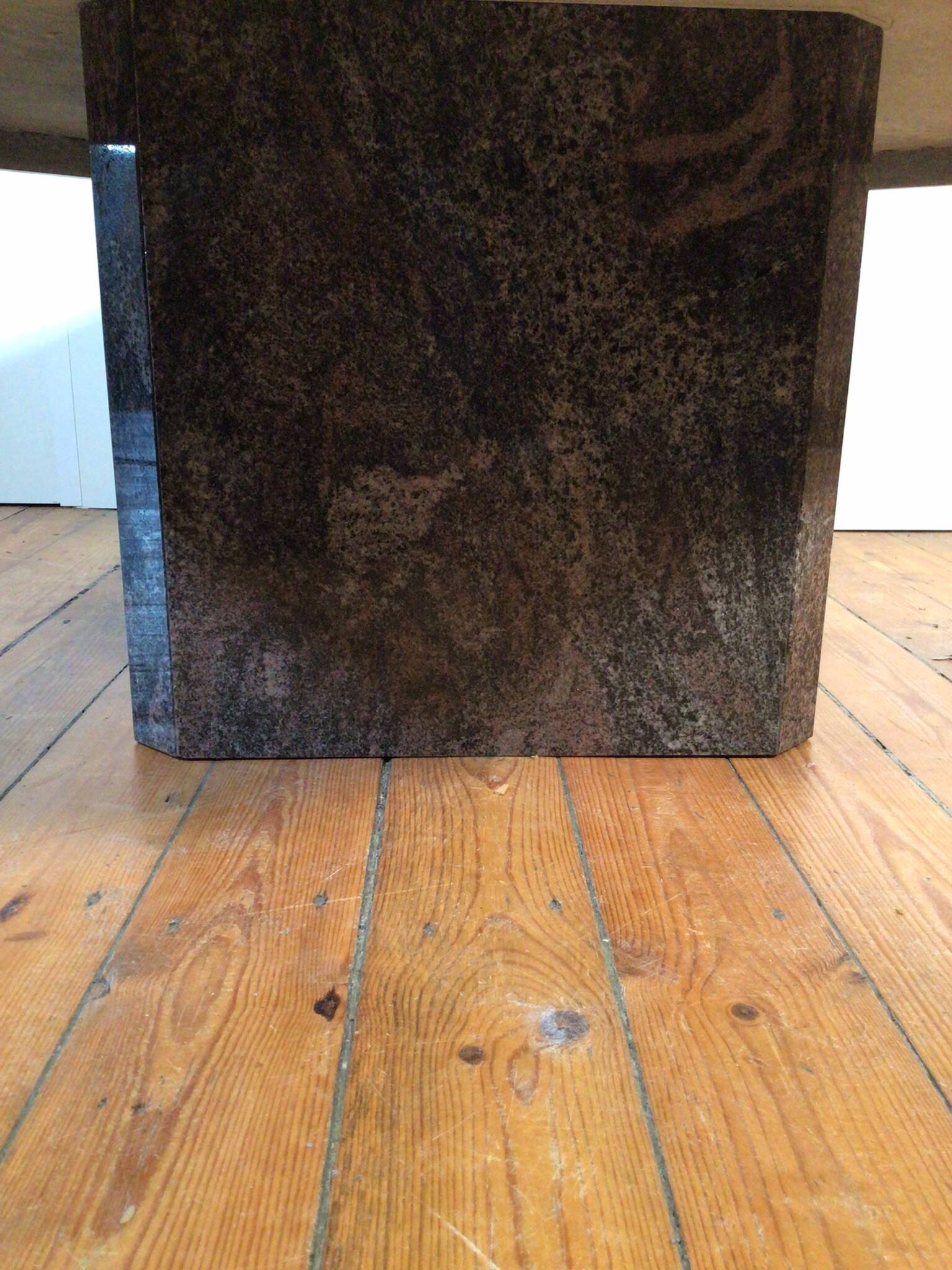 marble octagonal coffee table