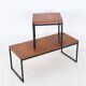 Rare Rego / Günter Renkel “Twen” teak coffee table / mid-century modern design / 1950s / 1960s modernism