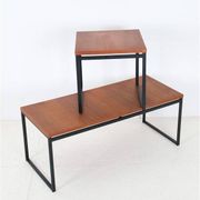 Rare Rego / Günter Renkel “Twen” teak coffee table / mid-century modern design / 1950s / 1960s modernism