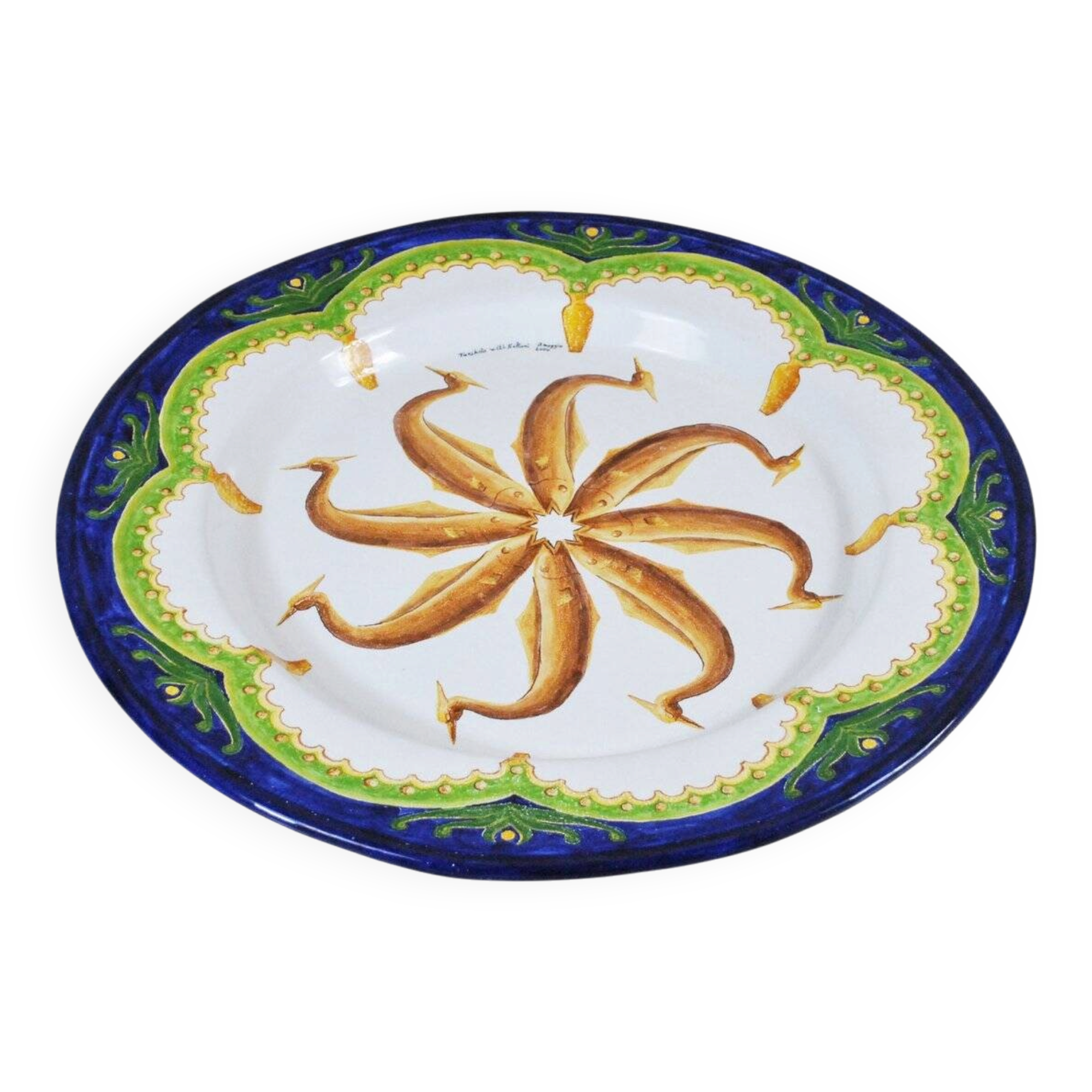 Decorative plate by Tarshito, 2004