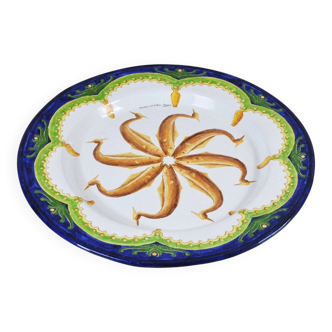 Decorative plate by Tarshito, 2004