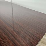 Table Mid Century en stratifié palissandre
