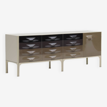 Modern Space Age DF2000 Sideboard by Raymond Loewy for Doubinsky Frères, 1968