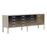 Modern Space Age DF2000 Sideboard by Raymond Loewy for Doubinsky Frères, 1968