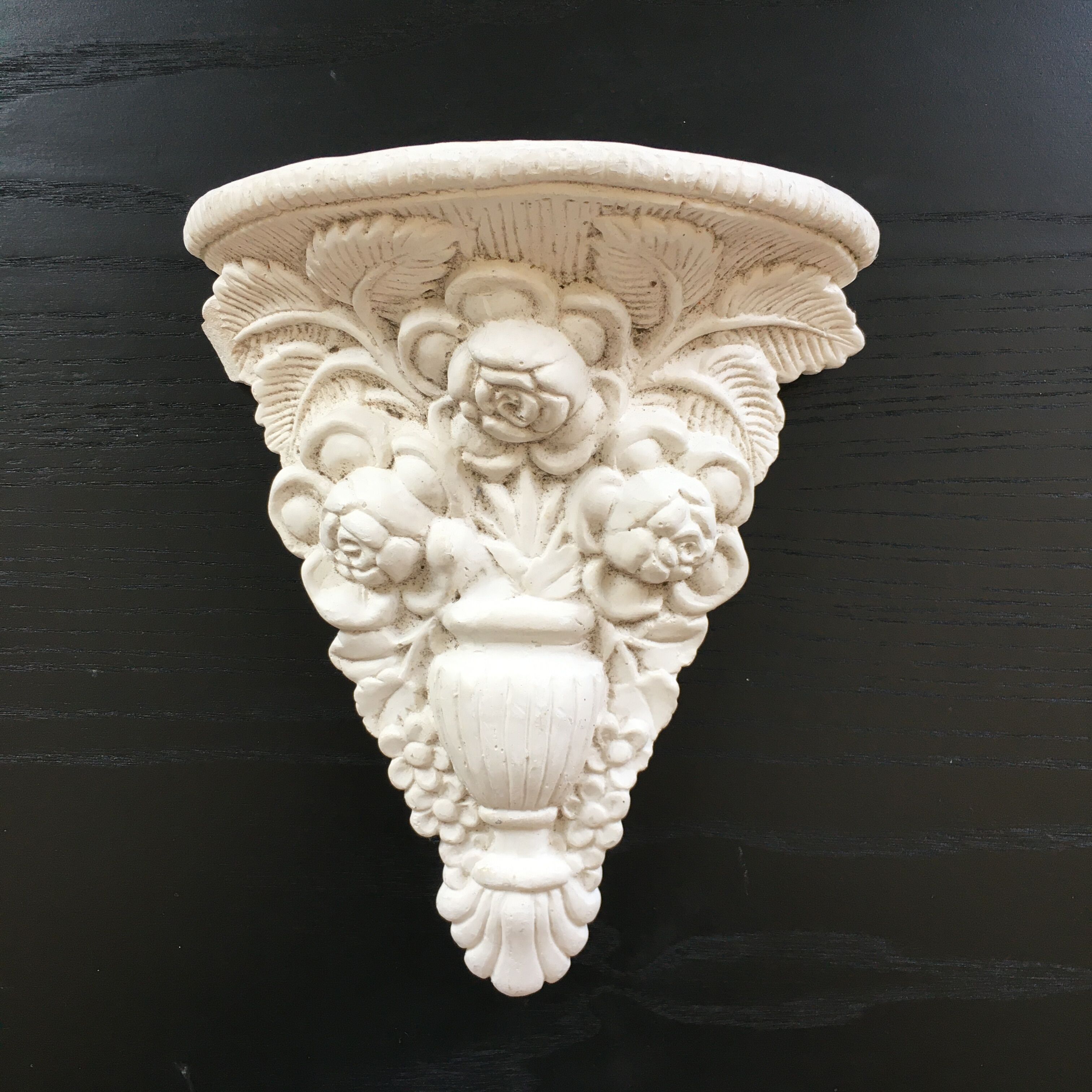 Plaster wall console