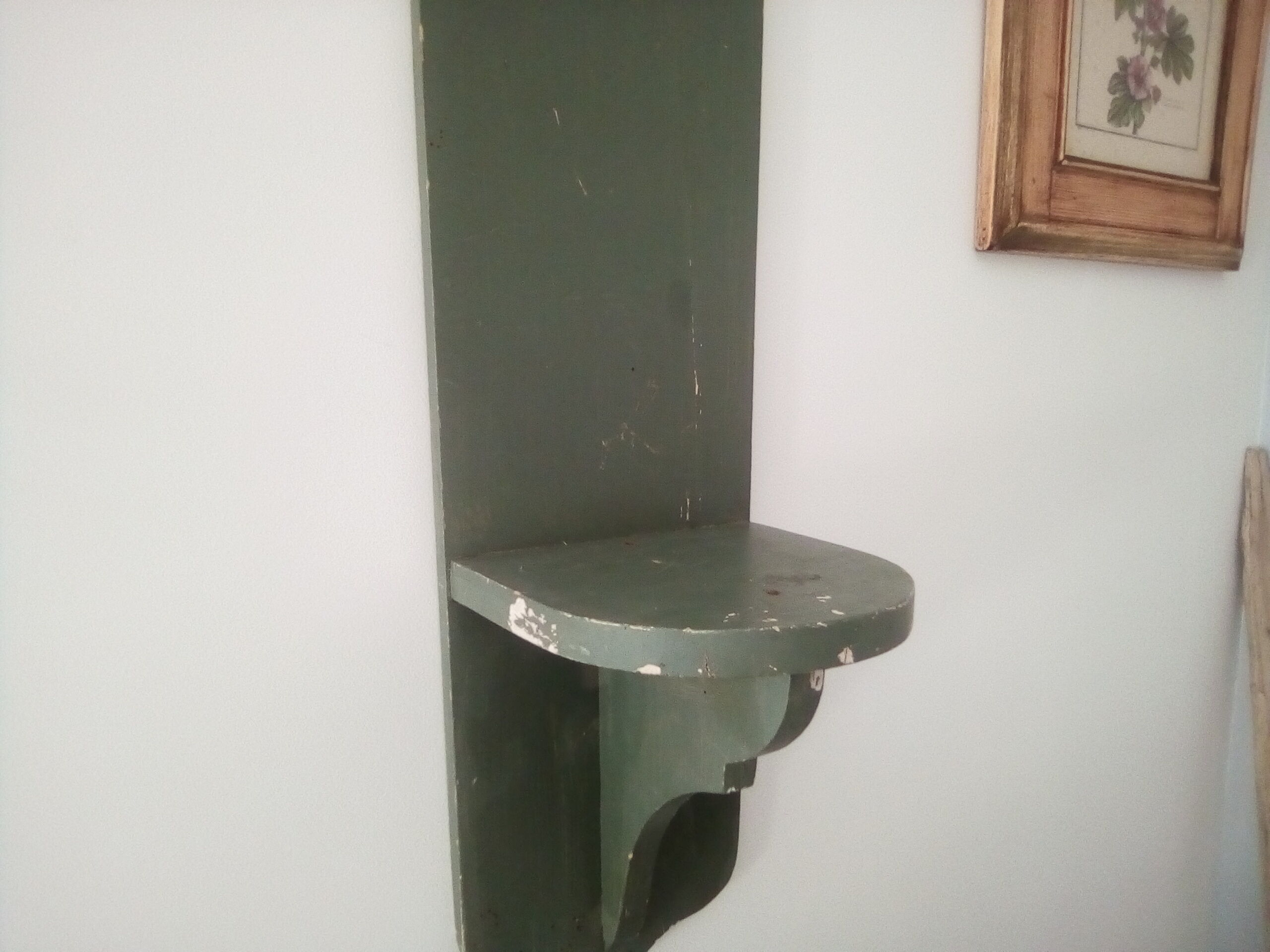 Vintage wall shelf