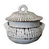 Soupière/pot covered white by Albert and Pyot Thiry (c. 1950), ceramics from Vallauris
