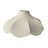 Suspension or lampshade in floral shaped fabrics Goldkant cocoon style