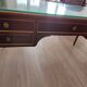 Bureau style notaire bois et cuir