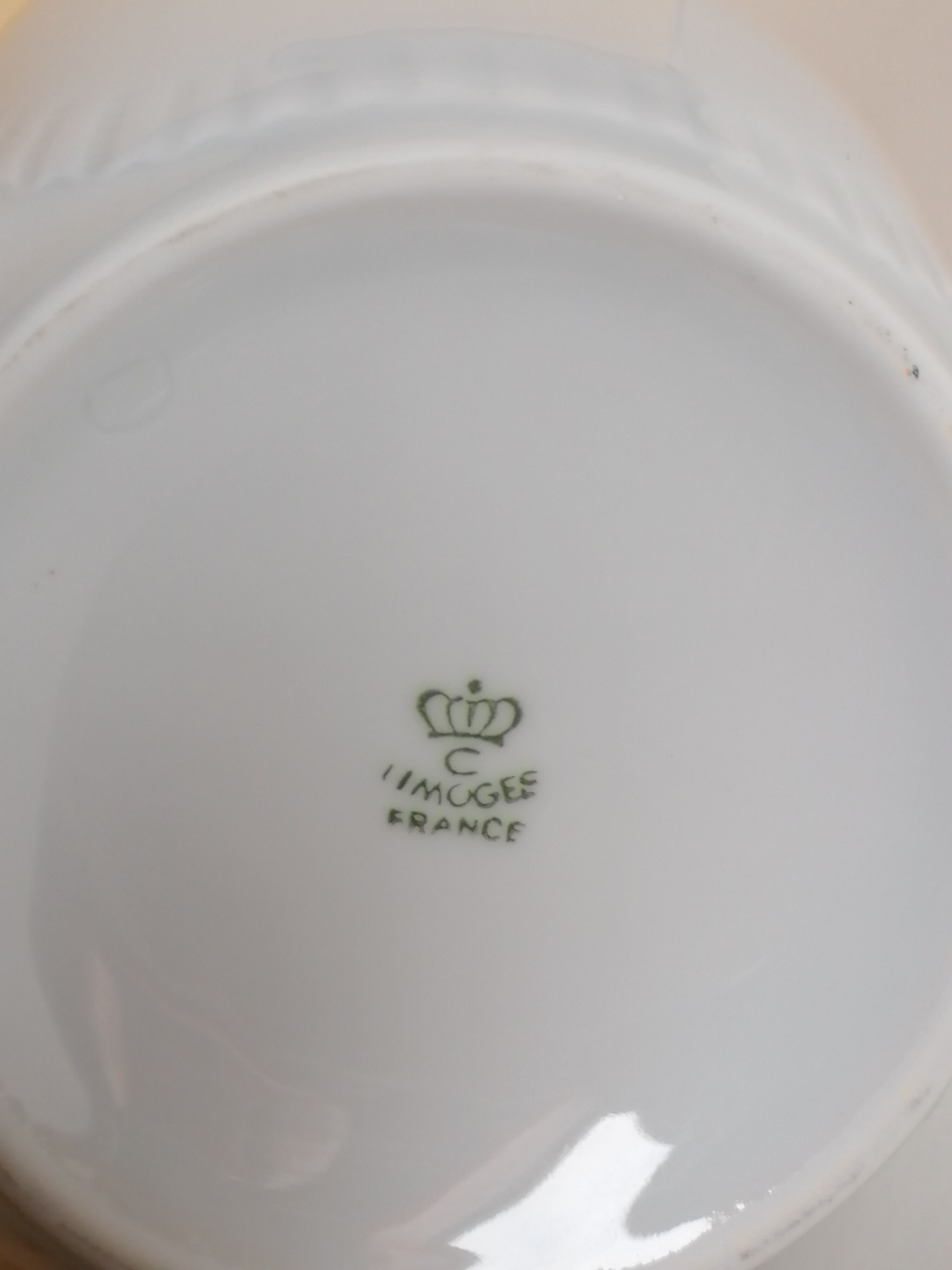 Coffee maker in old white porcelain from Limoges