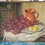 Still life with lemons and holly Alexandra Pregel