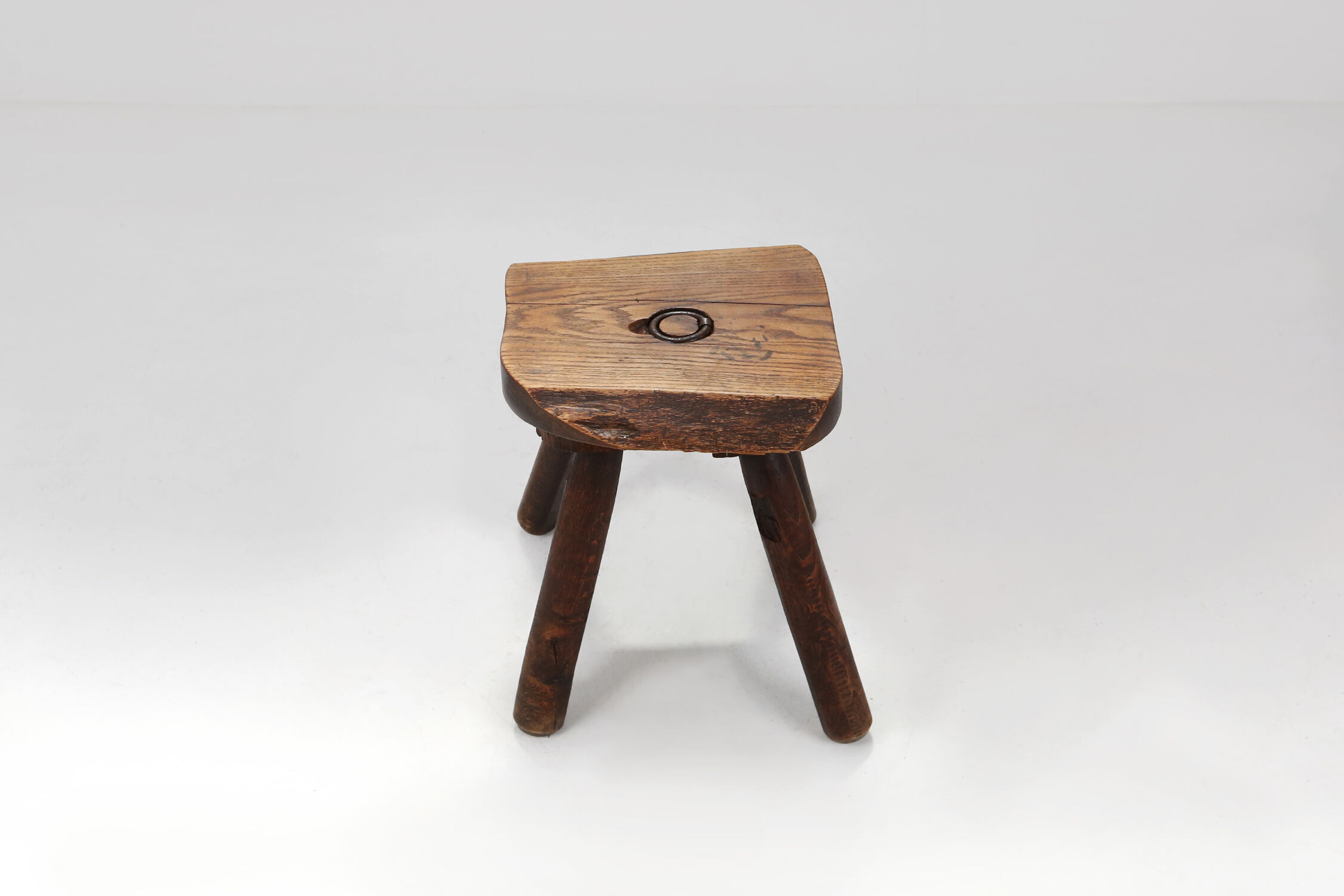 Rustic wooden stool ca.1900