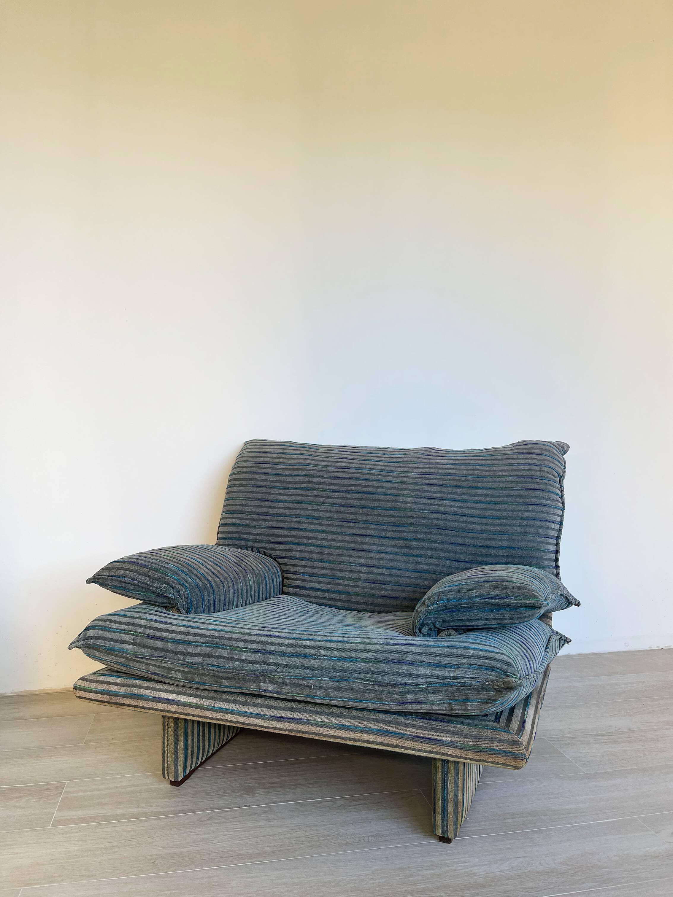 Fauteuil Grand Post Moderne des années 1980