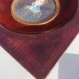 Miniature lady middle XlXth