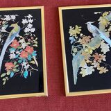 2 shiny bird frames
