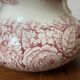 Antique pink ironstone toilet pitcher