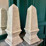 Pair of obelisks