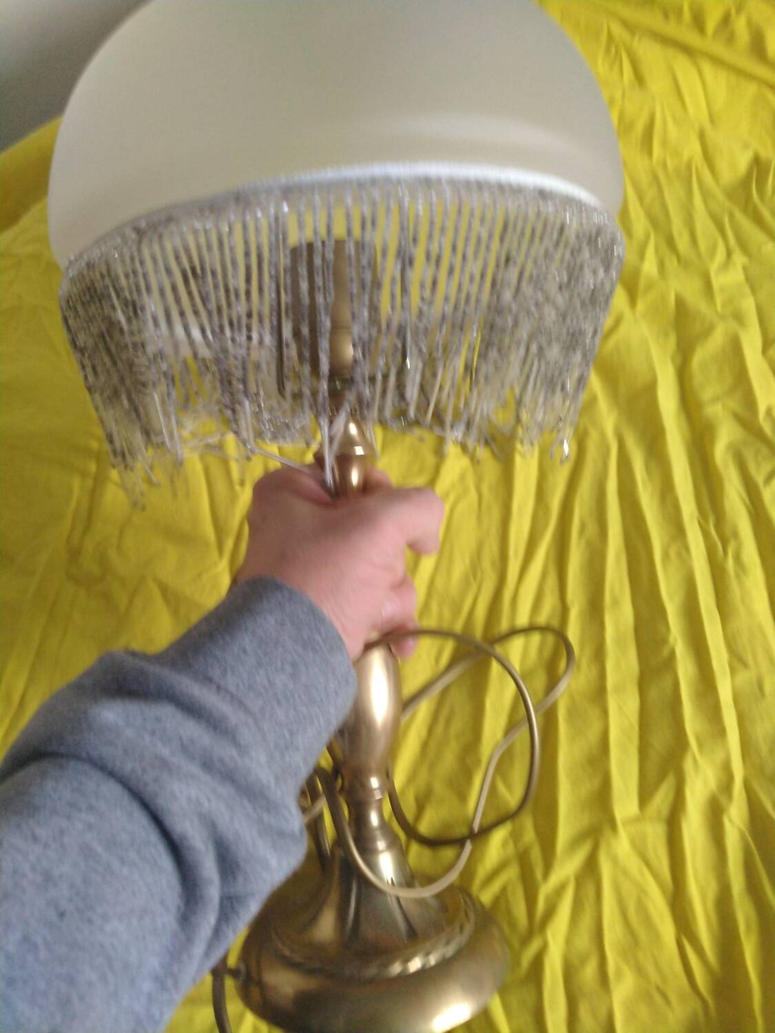 Art Nouveau style lamp