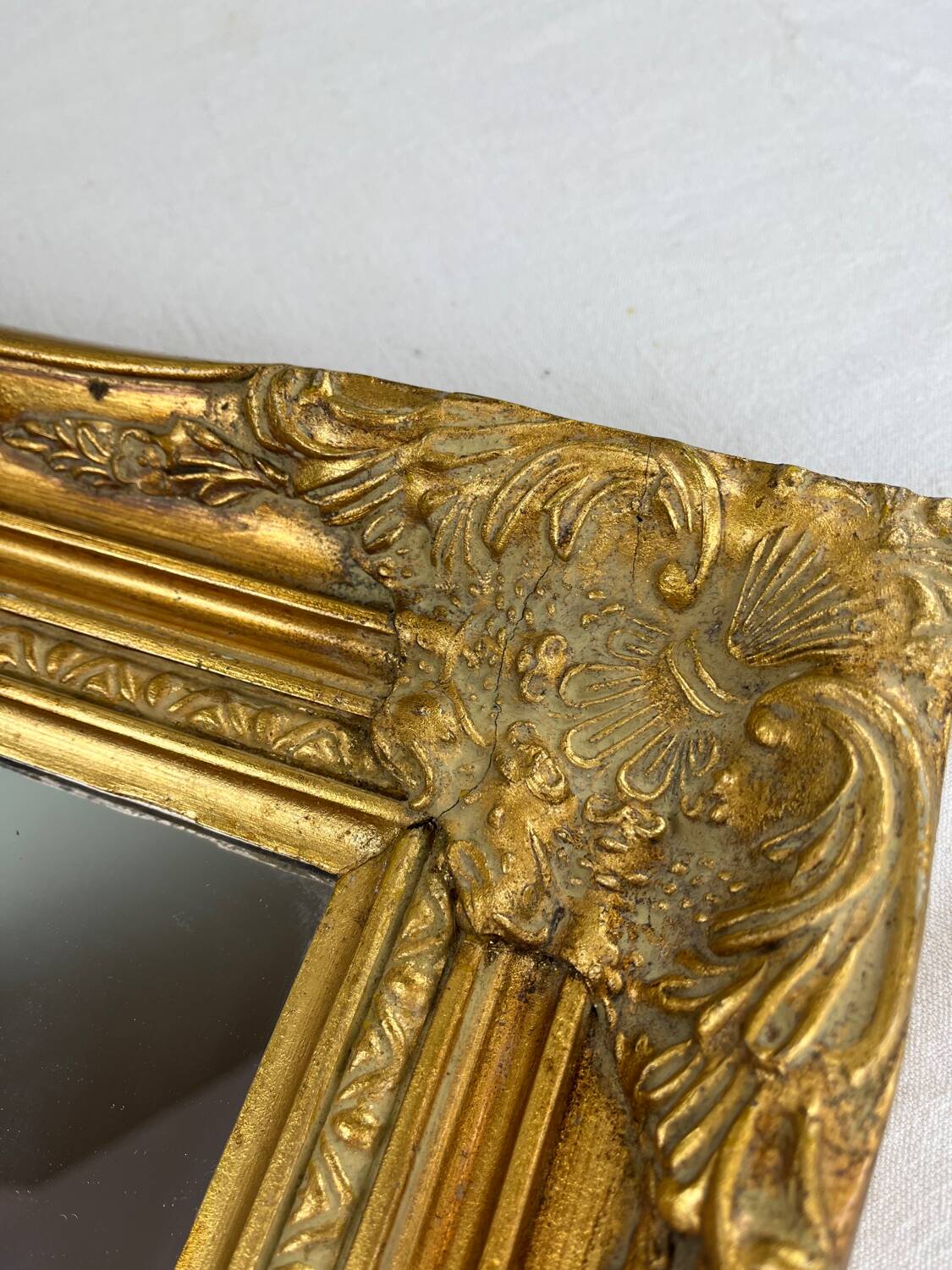 Miroir doré Napoléon III – fin XIXe siècle