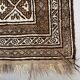 Tapis persan vintage Luri Gabbeh 245x138 cm moyen, shabby chic Rouge