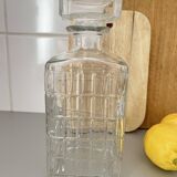 Glass whiskey decanter