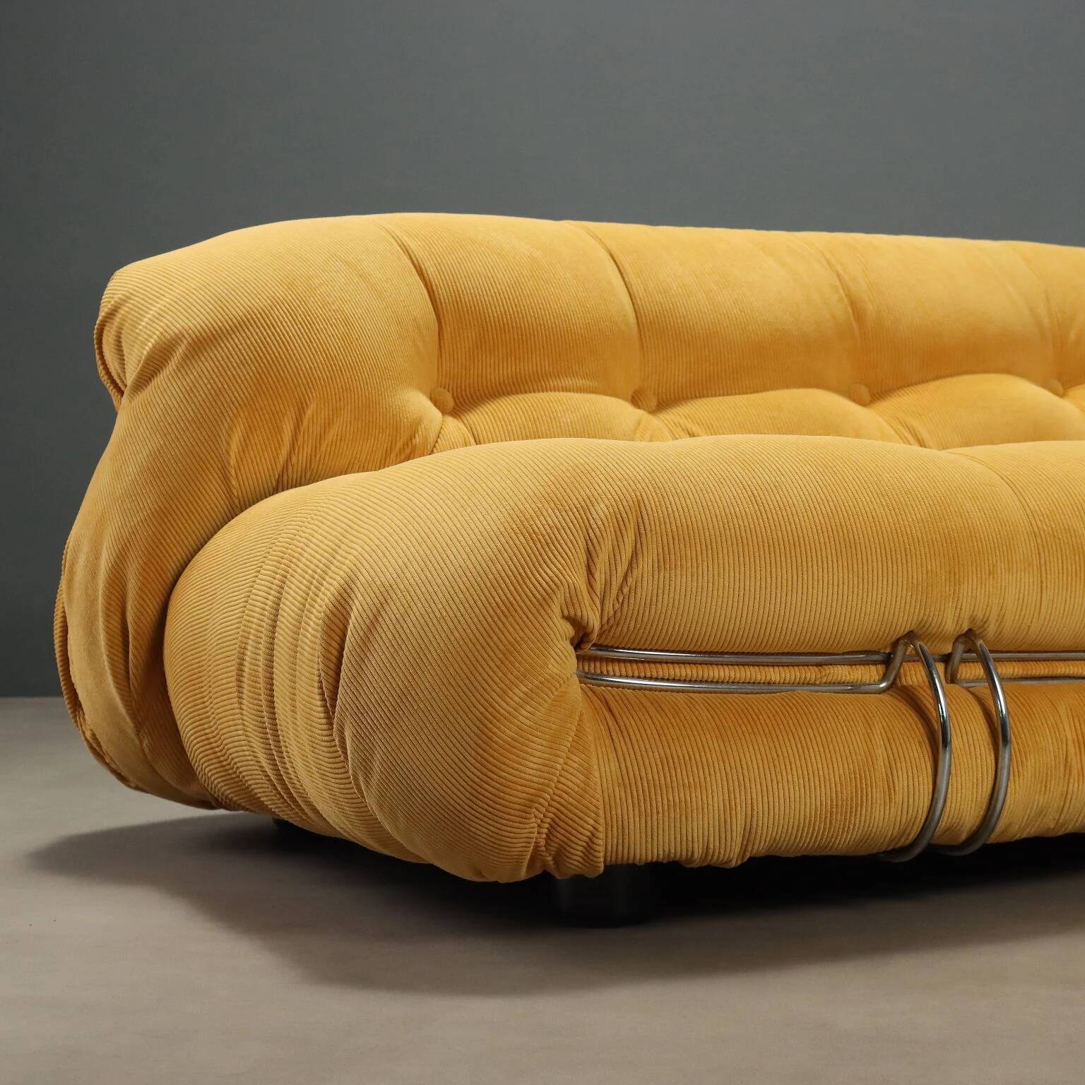 Canapé Cassina Soriana design Afra et Tobia Scarpa Italie années 1970