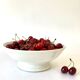 Gustavian style dish, stamped earthenware