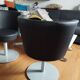 Black Silvera armchair