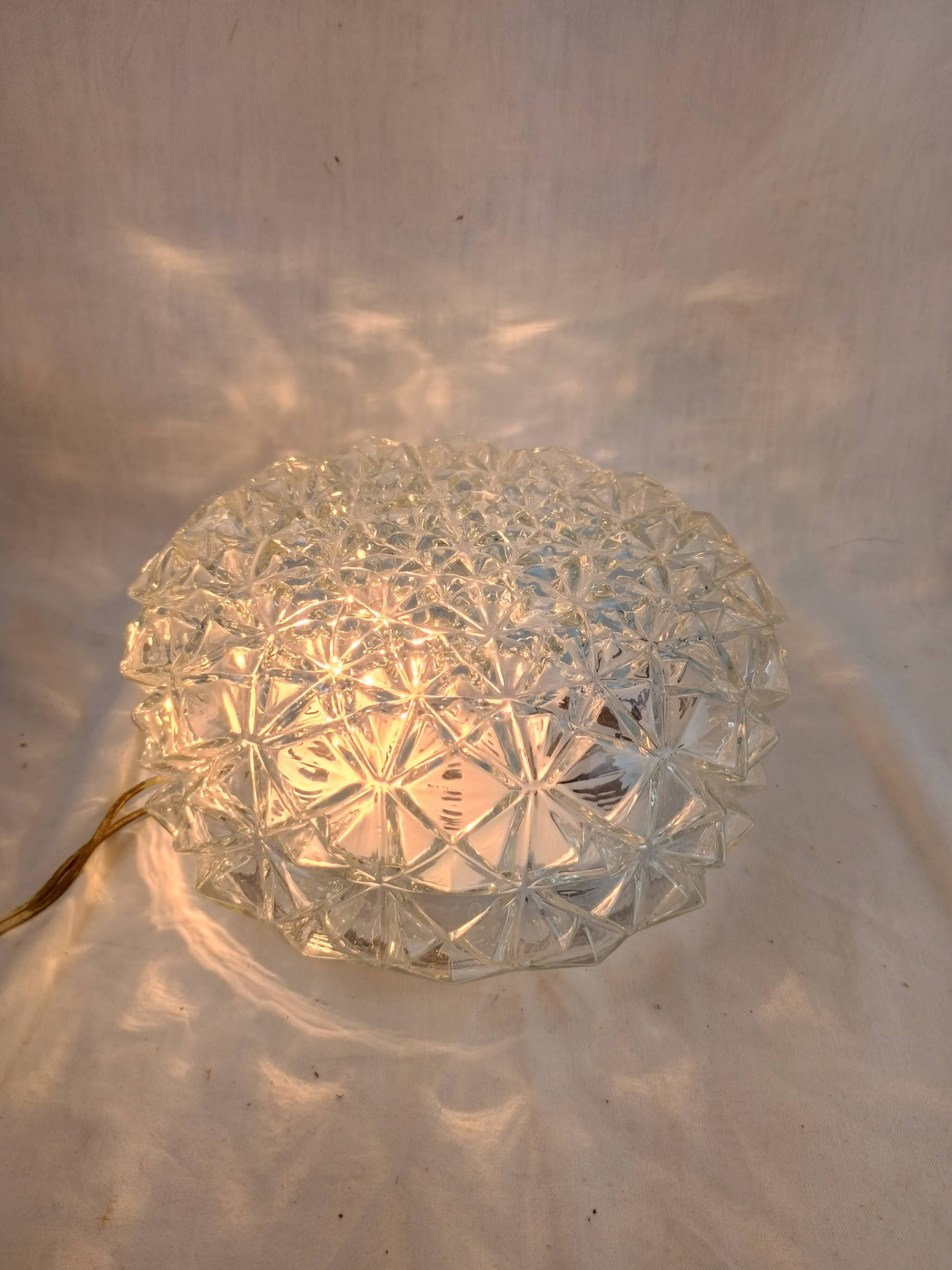 Superb vintage french ceiling light vianne