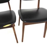 Set de 6 chaises en skaï, Brødrene Sørheim, Suède, 1960
