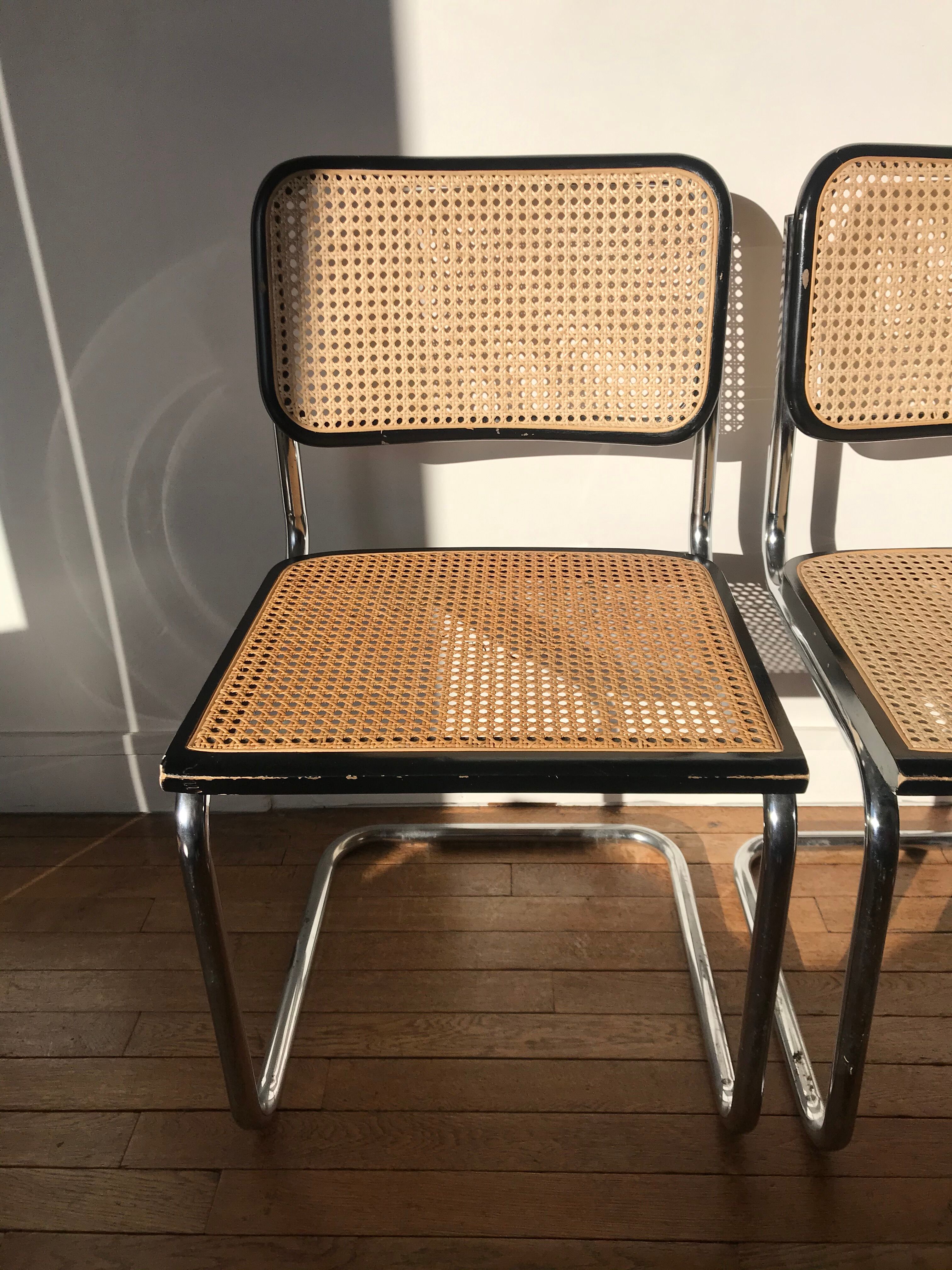 Pair of Chairs Cesca B32 - Marcel Breuer