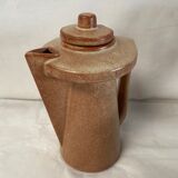 Carafe cafetière en grès vintage