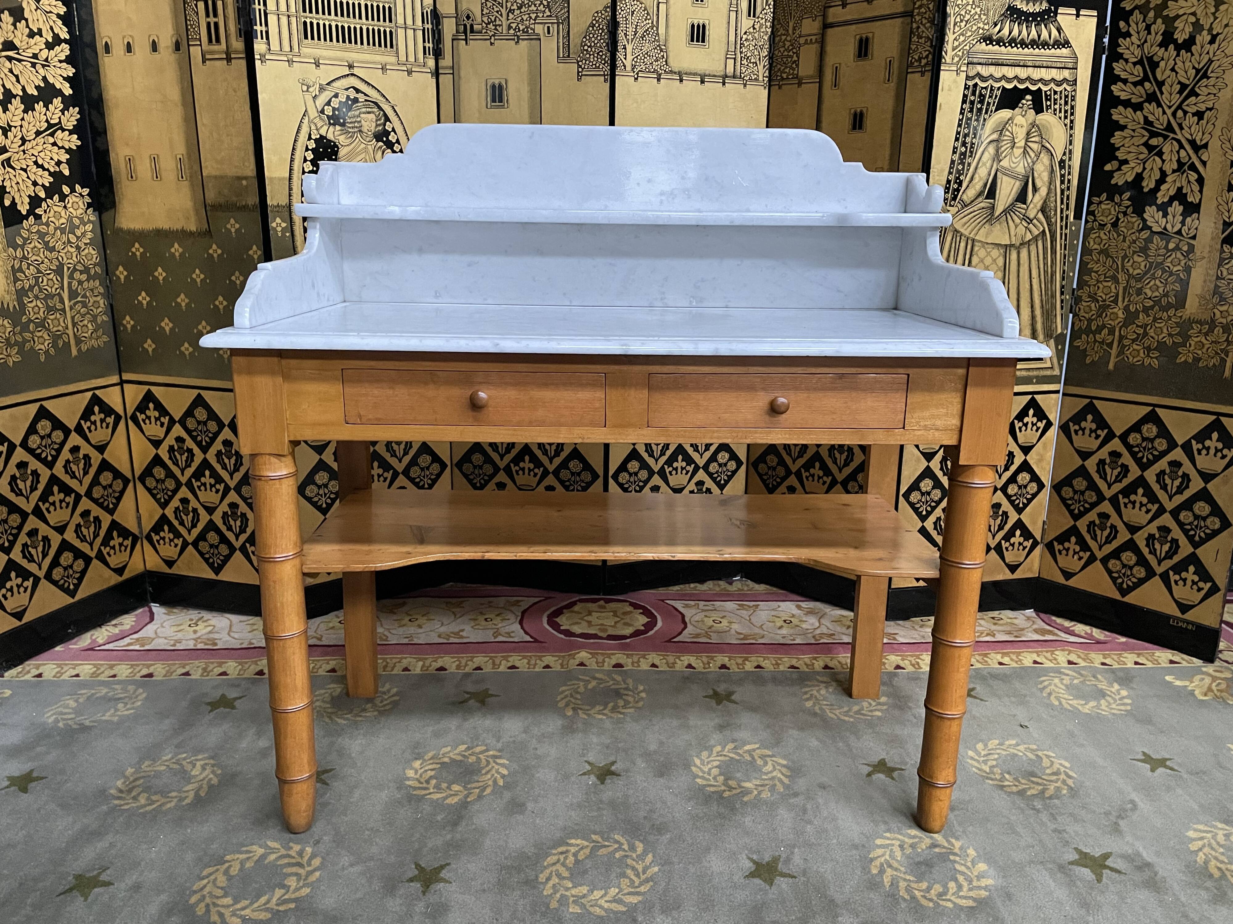 Dressing table - Marble toilet table