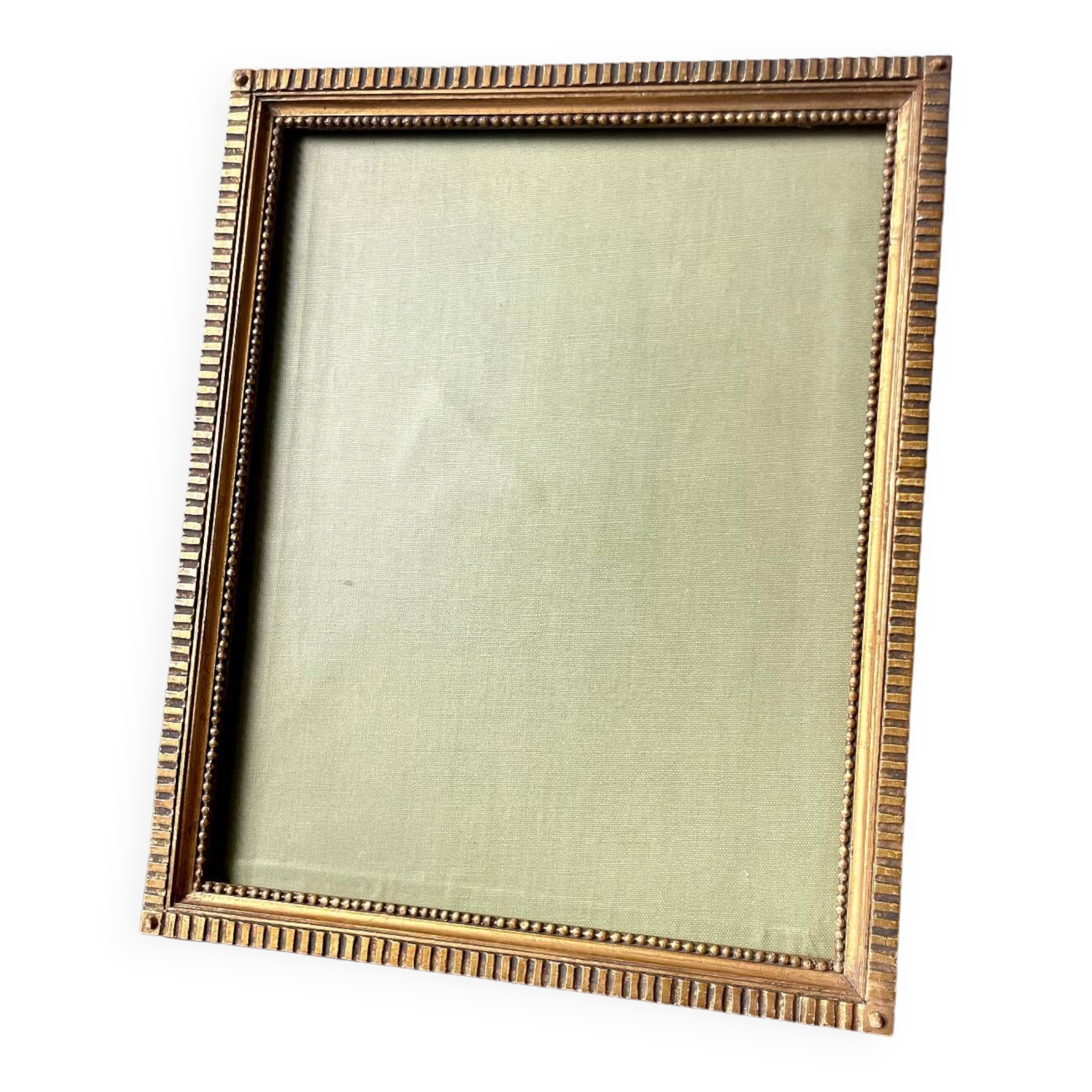 Antique Frame gilded wood measurements 35.5 cm x 28.5 cm
