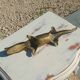 bronze crocodile ashtray 35 cm
