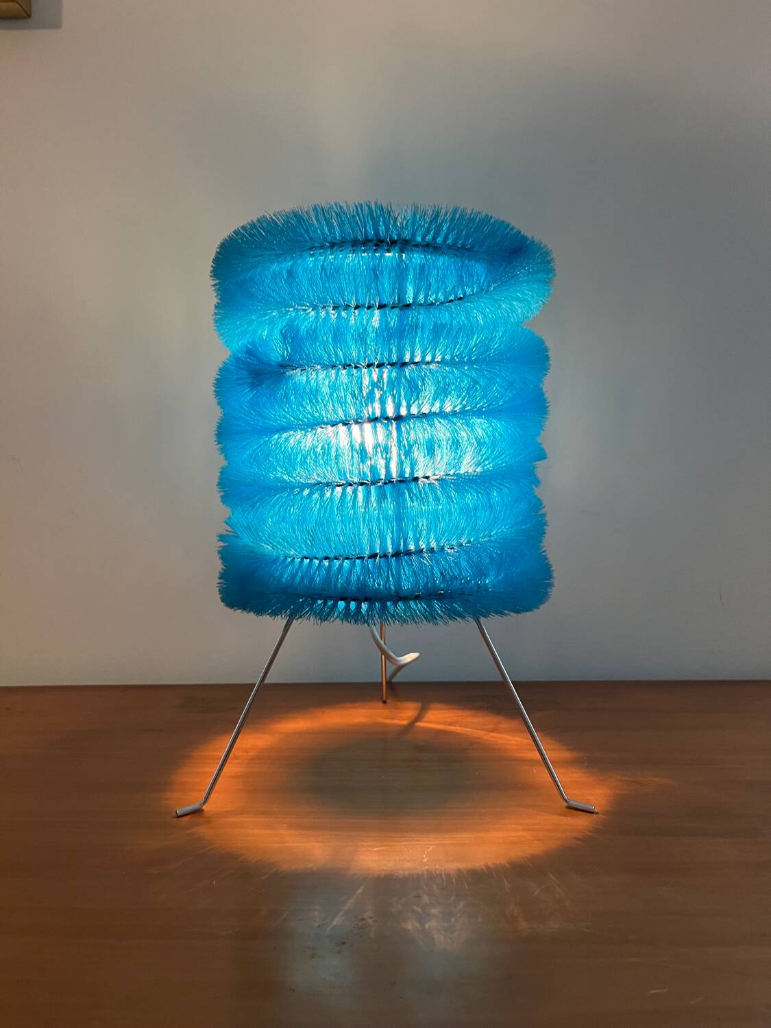 Vintage IKEA brush lamp, Lysboj pop style