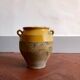 Glassed grease pot