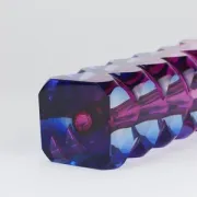 Oldrich Lipsky art glass studio vase, Atelier Exbor, Czechoslovakia, 1960s