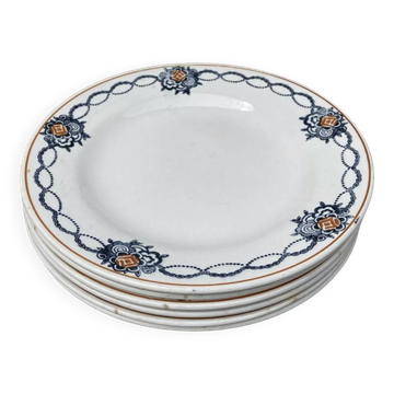 5 Saint Amand iron earth flat plates