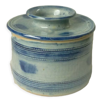Blue sandstone water dish