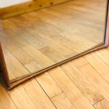 Scandinavian teak mirror 50x37cm