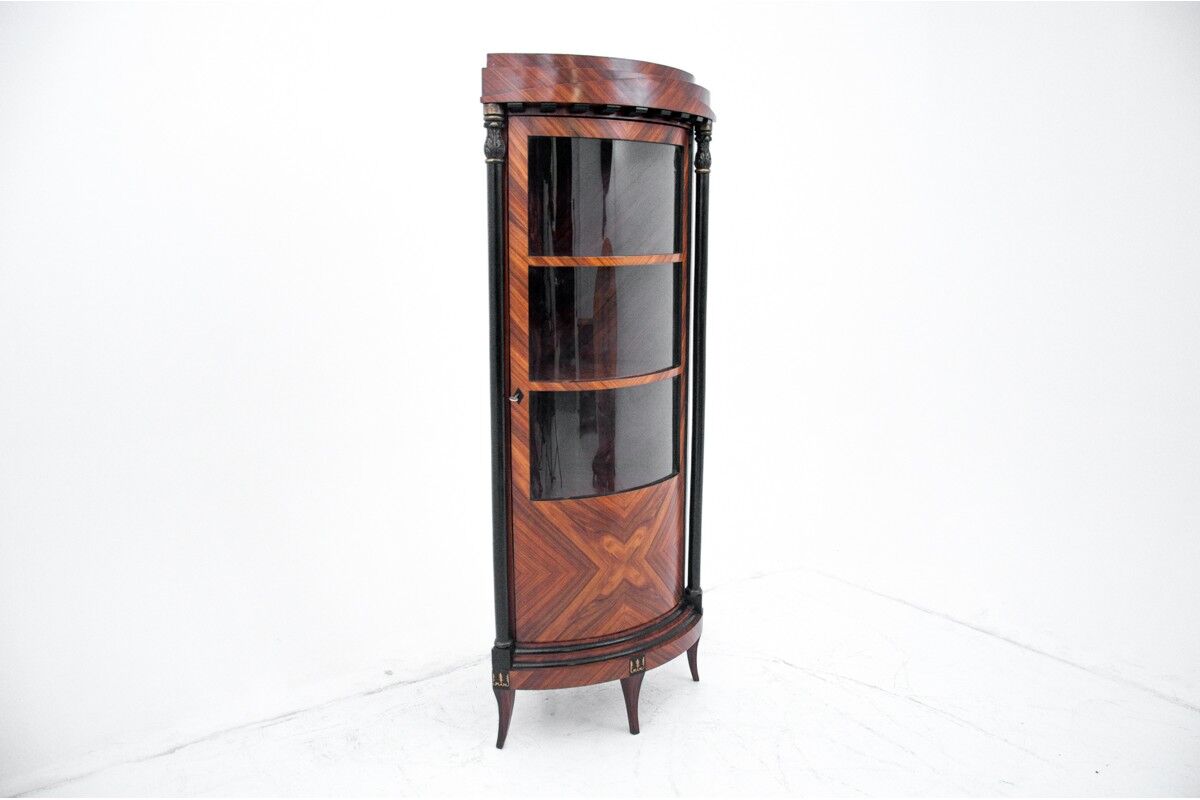 Vitrine d’angle Biedermeier Europe occidentale années 1930