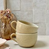 Stoneware mugs