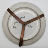 Old Quimper Plate Signed Keraluc GG