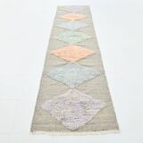 3x11 Oriental Oushak Runner Rug, 86x339Cm