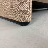 Vico Magistretti "Maralunga" 3-seater re-upholstered full wool sofa for Cassina