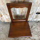 Ancienne chaise lorraine bébé enfant bois brut vintage